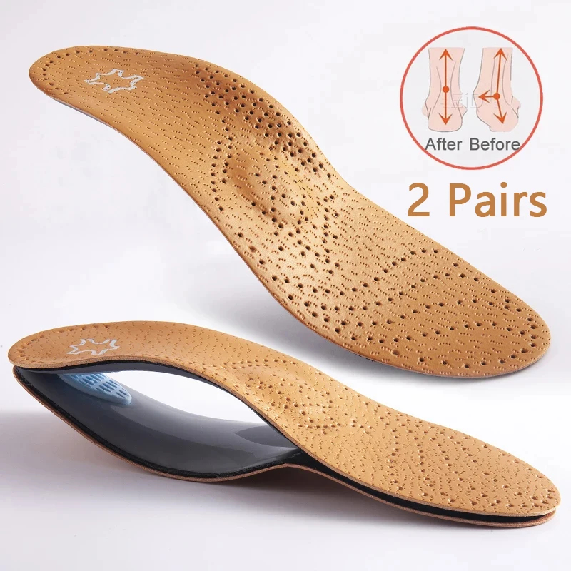Sneaker Leather Care - 2 Paia di Solette Ortopediche Unisex