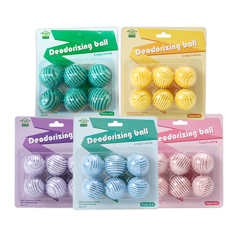 Shoe Deodorizer Ball - 6 pezzi/pacco sfera deodorante, resistente alla