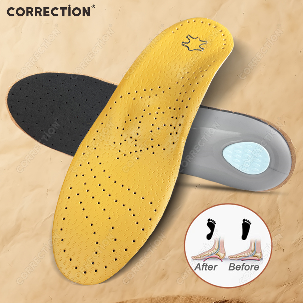 Sneaker Leather Care - Solette Ortopediche in Pelle con Supporto