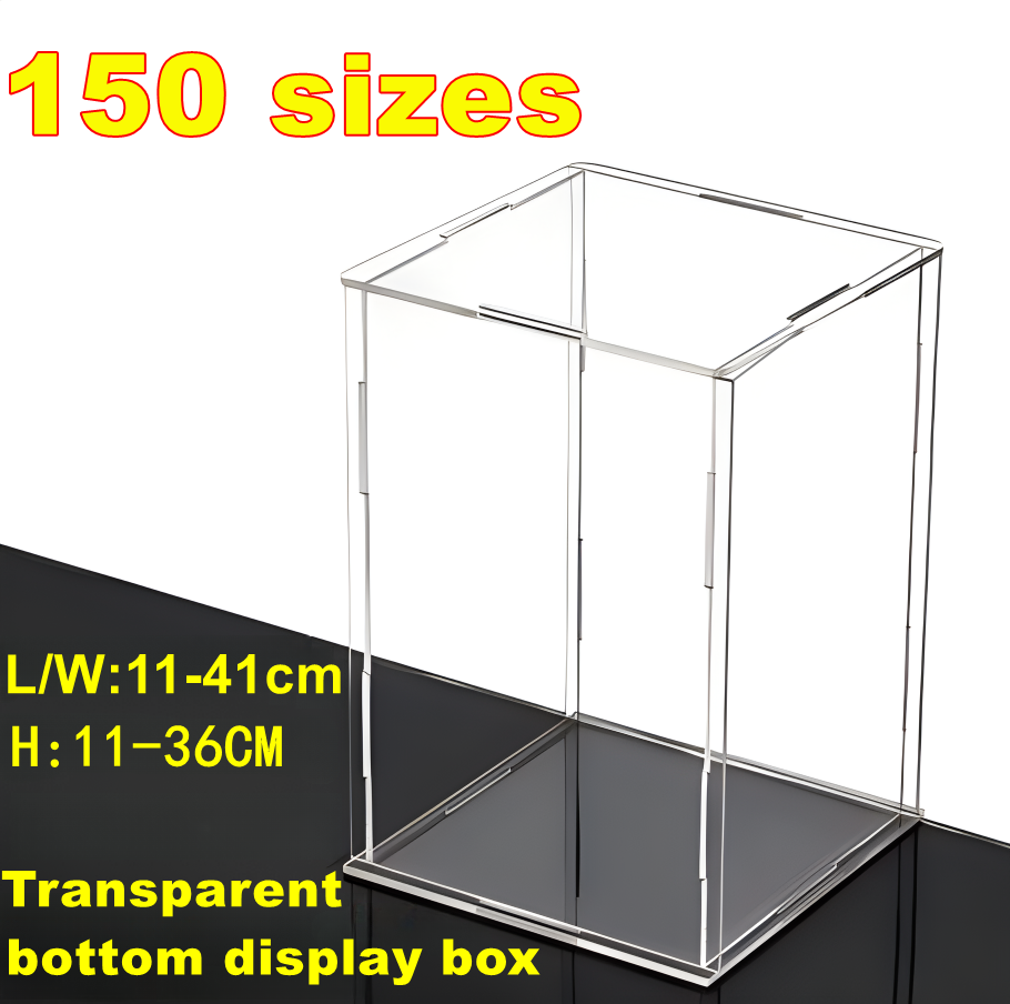 Shoe Box Display - 1 pezzo di espositore trasparente in