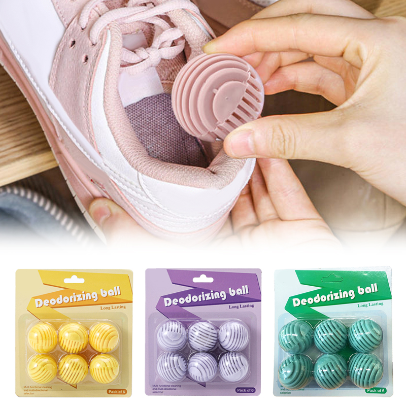 Shoe Deodorizer Ball - Deodoranti Aromatici a Lunga Durata, Antiumidità