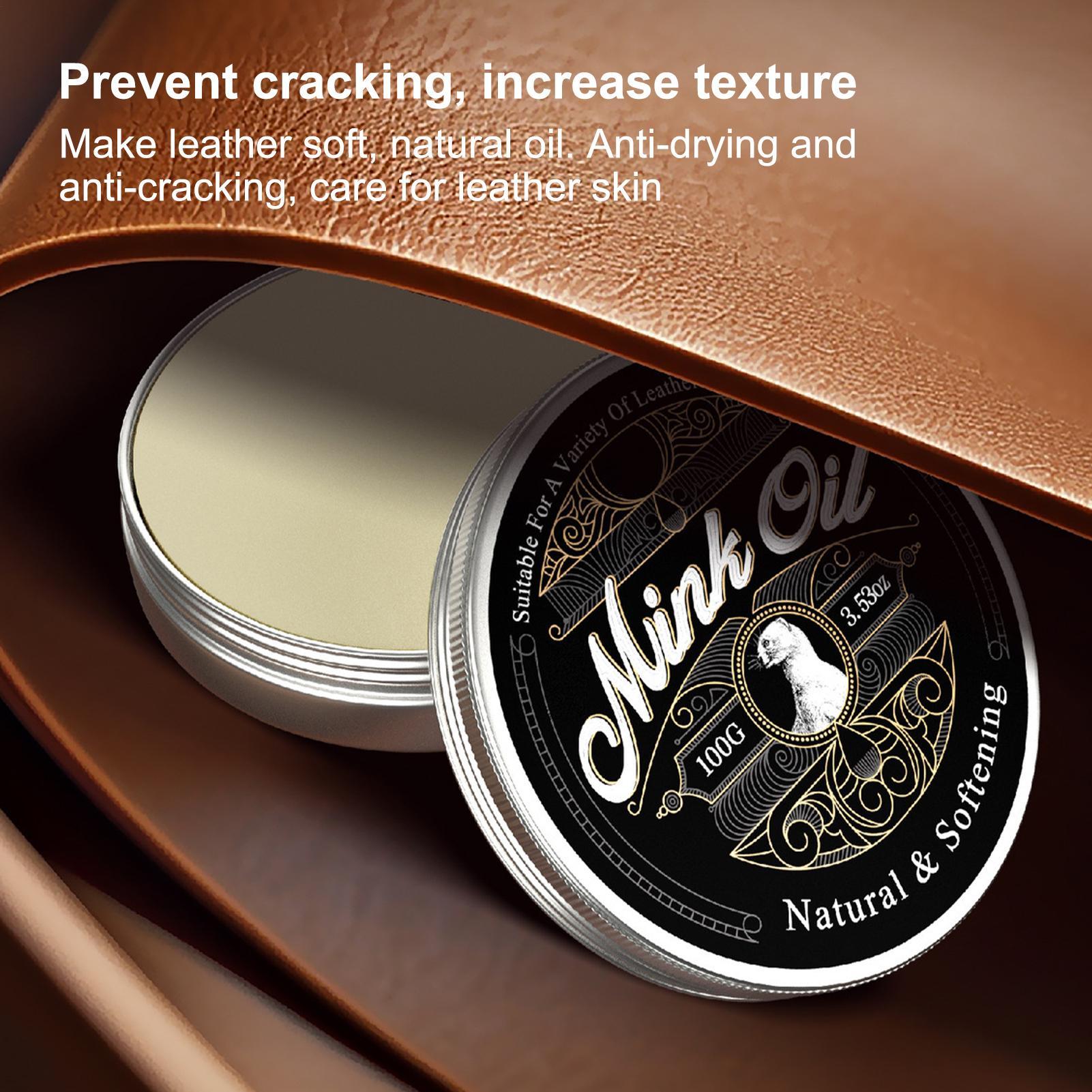 Sneaker Leather Care - Olio di visone da 100g per