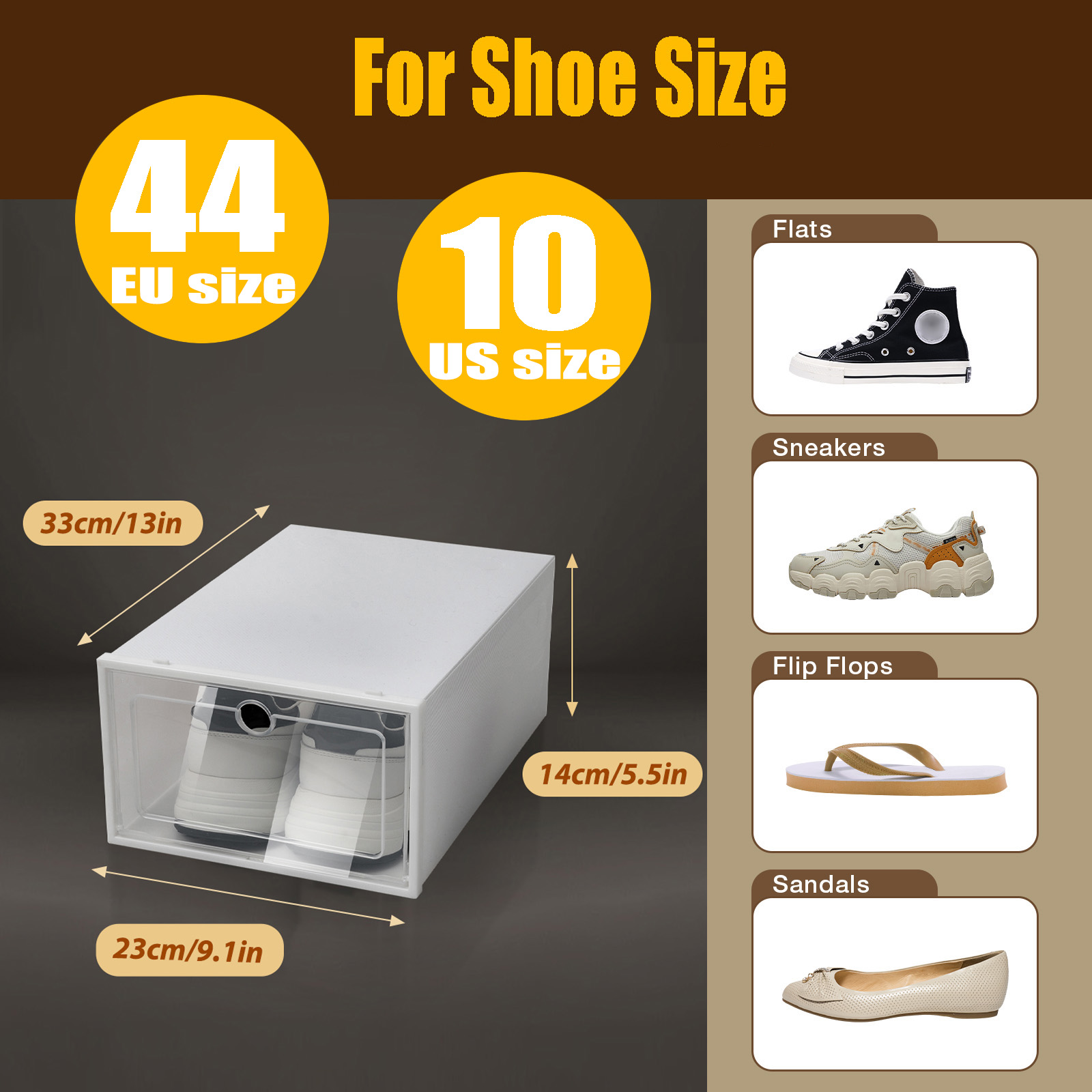 24 pezzi/set scarpiera in plas - Shoe Box Display recensione e prezzo