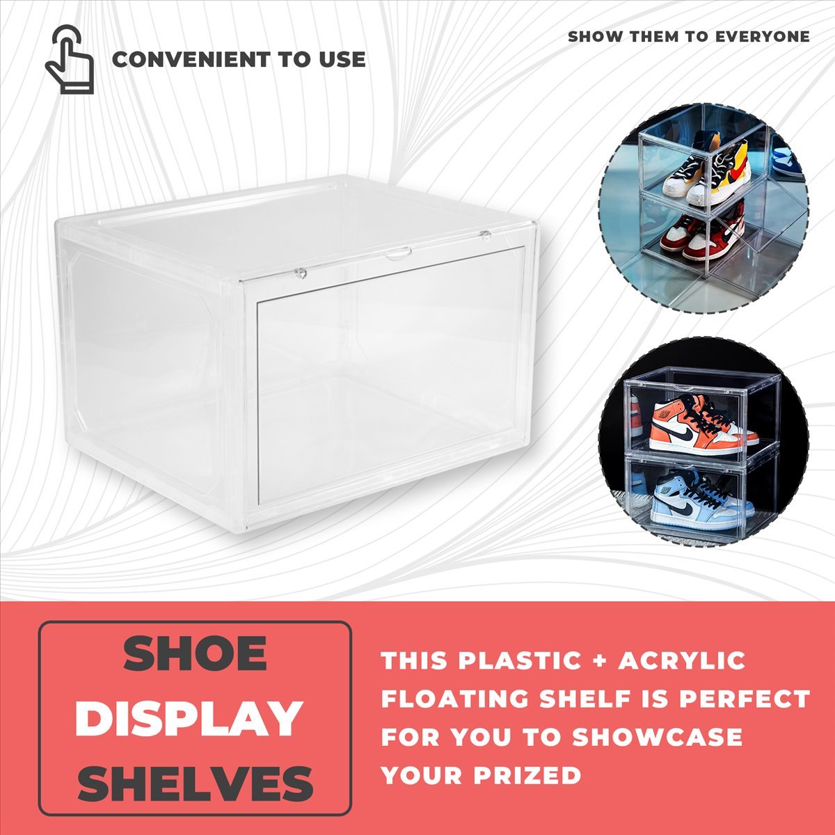 Scatola porta scarpe magnetica - Shoe Box Display recensione e prezzo