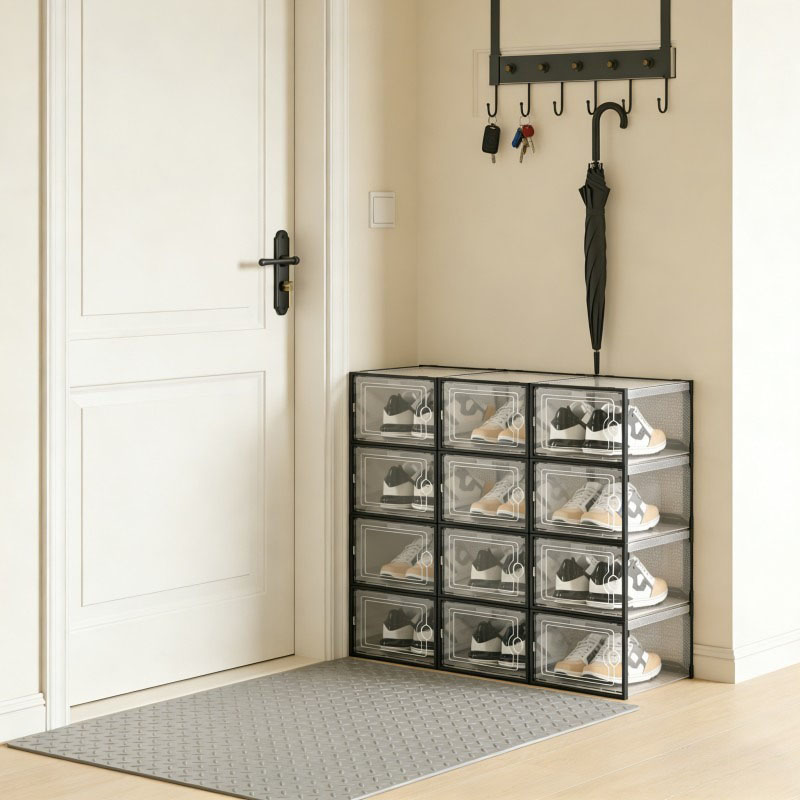 Scatola porta scarpe trasparen - Shoe Box Display recensione e prezzo